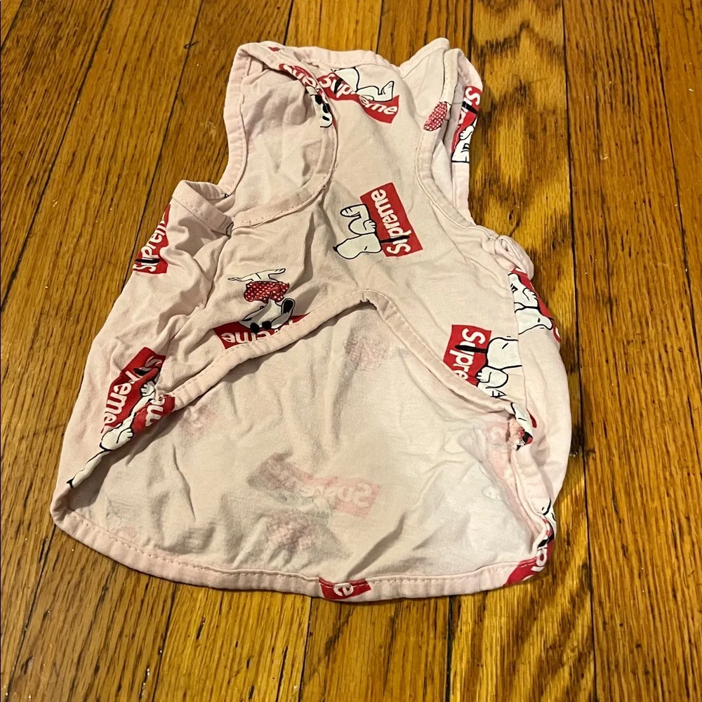 Supreme Dog Pink Snoopy Print